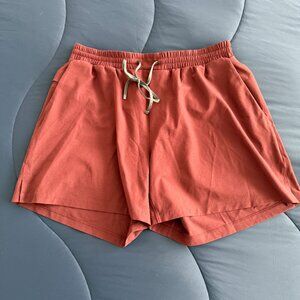 Womens Lululemon burgundy shorts sz large